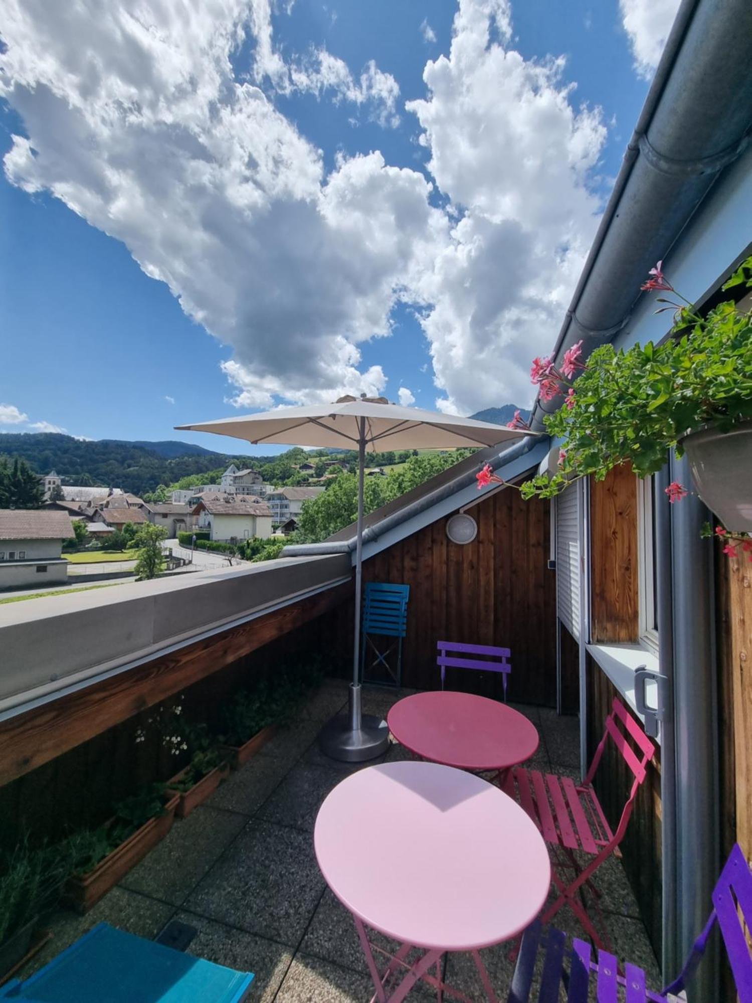 Vue Magique Apartment Sallanches Exterior photo
